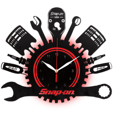 Tool Clock with LED Lights